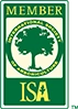 An ISA member badge