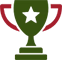 A trophy icon